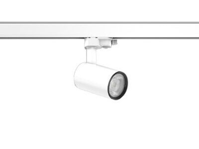 CALIDO CLICKBEAM midi, 25 / 25 W, 1900 / 1950 lm, 830, weiß, on/off Anbaustrahler, D 65 H 164, 22°/3